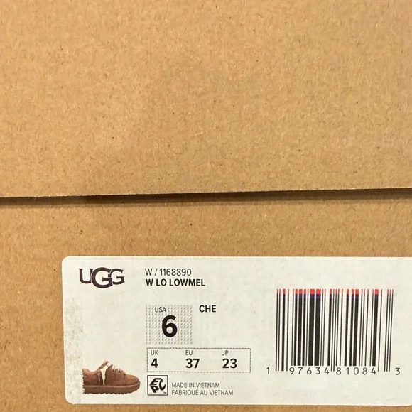 UGG Tan Sneakers with Cream Laces - Picture 7 of 7
